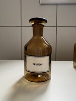 Gyógyszertári tároló üveg
