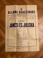 Jancsi És Juliska 1957. - Állami Bábszínház .