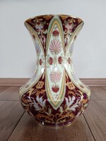 Régi Zsolnay Perzsamintás váza