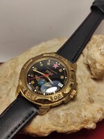 Szovjet szép Wostok  Komandirskie 17 köves Mechanikus  karóra