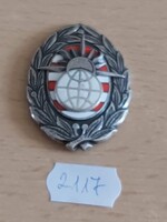 MH BUDAPEST BÓLYAI KATONAI FŐISKOLA JELVÉNY 2117.