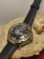 Szovjet szép Wostok  Komandirskie 17 köves Mechanikus  karóra