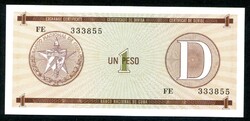 Kuba 1985 1 Peso UNC