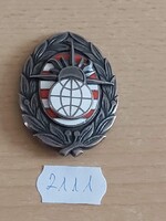 MH BUDAPEST BÓLYAI KATONAI FŐISKOLA JELVÉNY 2111.