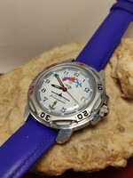 Szovjet szép Wostok  Komandirskie 17 köves Mechanikus  karóra