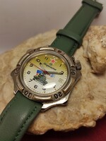 Szovjet szép Wostok  Tankos Komandirskie 17 köves Mechanikus  karóra