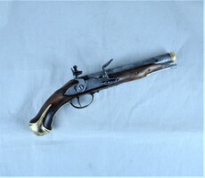 GYÖNYÖRŰ, ANTIK, KOVÁS PISZTOLY, BELGA, CA. 1760!!!