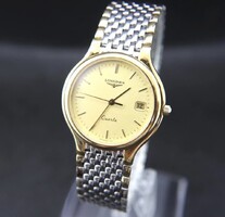 Longines Flagship quartz vintage watch with date