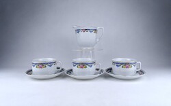 1Z763 Régi cseh MCP porcelán teáscsésze készlet reggeliző 7 darab