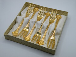 K506 Exkluzív 24 karát aranyozott villa készlet villa készlet 6 db