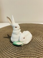 Herendi nyuszi pár figura