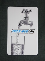 Kártyanaptár,kisebb méret,Poly - Duo szerelvény üzlet,Szombathely, 2013  (4)