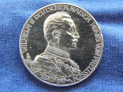 Német Birodalom 3 Mark 1913 A 0.9000 ezüst 16,67 g
