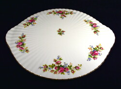 MESESZÉP NAGY MÉRETŰ ROYAL ALBERT PORCELÁN SÜTEMÉNYES - TORTA TÁL !
