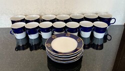 Korosztenyi Kobalt Porcelán Készlet (1970-1980)