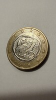 Ritka 2002-es görög 1 EURO érme
