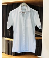 Eredeti , vintage Yves Saint Laurent "pour homme" rövid ujjú fehér férfi ing.!