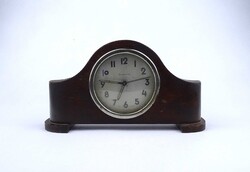 1Z982 Régi art deco Danuvia bútoróra ébresztőóra