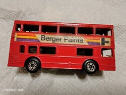 Matchbox, angol busz, emeletes busz.