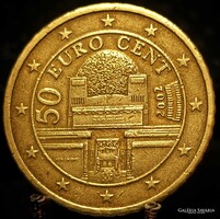 Ausztria 50 euro cent, 2002 A02D4