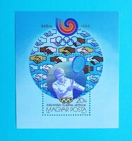 (Z) 1988. Olimpia VII. blokk** - Szöul - (Kat.: 350.-)