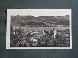 Képeslap,Nagymaros,Dunakanyar,városi látkép,részlet, 1950-