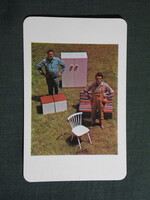 Kártyanaptár,DEÁSZ,Debrecen ipari szövetkezet,bútorgyár,férfi modell,1976  (4)