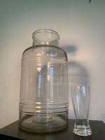 Régi konzervgyári 8Literes üveg,dunsztos üveg