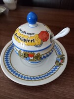 Seltmann Weiden mustár kínáló, bajor címerrel !