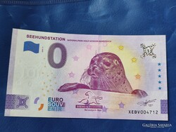 NÉMETORSZÁG 0 EURO 2022 FÓKA! UNC! RITKA EMLÉKPÉNZ!