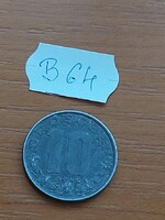AUSZTRIA 10 GROSCHEN 1948 CINK,  B64