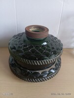 Petróleum lámpa zöld