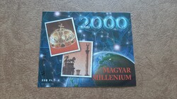 Emlékív 2000 Magyar Millenium **