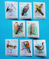 (Z) 1968. Természetvédelem III. sor** - Madarak VI. - (Kat.: 500.-)