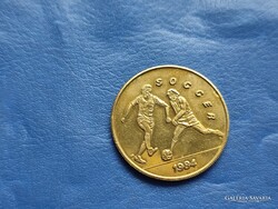 USA LOS ANGELES OLIMPIA 1984 EMLÉKÉREM SPORTOK: FOCI LABDARÚGÁS! RITKA!