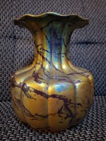 ZSOLNAY  gerezdes váza AUKCIÓ 1Ft-ról! HATALMAS! RITKA!