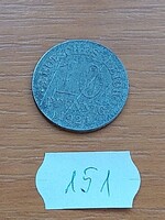 NÉMET BIRODALOM DEUTSCHES REICH 10 PFENNIG 1921 Cink, II. Vilmos  151.