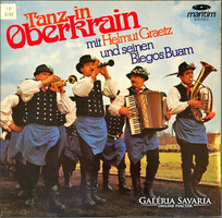 Helmut Graetz und seine Blegos-Buam – Tanz in Oberkrain bakelit lemez
