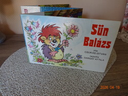 Csukás István: SÜN BALÁZS - kemény lapos mesekönyv Dargay Attila rajzaival - ritka!