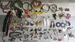 Retró bizsu ékszer csomag