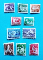 (Z) 1960. Várak I. sor** - (Kat.: 3.070.-)