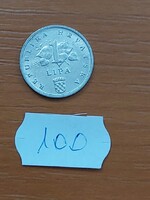 HORVÁTORSZÁG 1 LIPA  1993  ALU. KUKORICA  100.