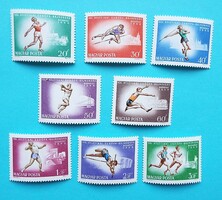 (Z) 1966. Atlétikai Európa-bajnokság I. sor** - (Kat.: 350.-)