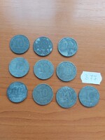 NÉMET BIRODALOM DEUTSCHES REICH 10 PFENNIG 1921 Cink, II. Vilmos 10 DB  B77
