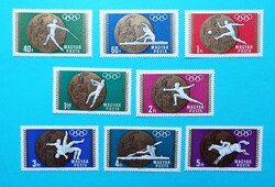 (Z) 1969. Olimpiai Érmesek II. sor** - Mexikó - (Kat.: 350.-)