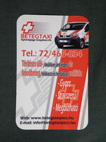 Kártyanaptár,Betegtaxi,Pécs,2014  (4)
