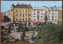 Képeslap, Szombathely, Köztársaság tér, Fotó: Csobaji Előd (e)