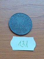NÉMET BIRODALOM DEUTSCHES REICH 10 PFENNIG 1920 Cink, II. Vilmos  131.