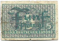 5 pfennig 1948 Németország