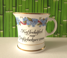 VINTAGE NEFELEJCS MINTÁS NÉMET PORCELÁN KÁVÉS,CAPPUCCINOS BÖGRE